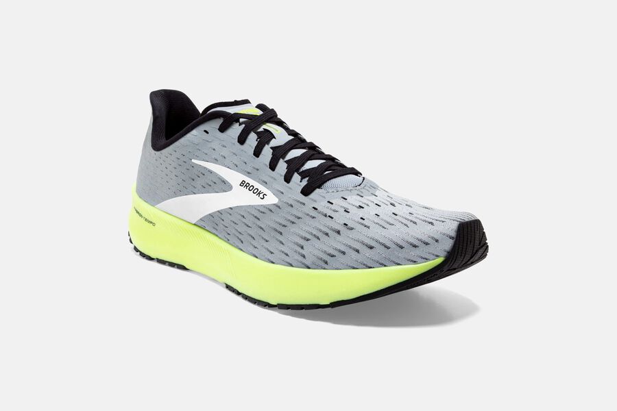 Brooks Hyperion Tempo Road Running Shoes Mens - Grey/Black - NMLJW-1709